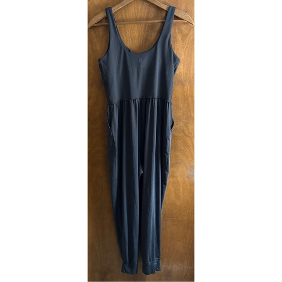 Aerie Offline Gray The Hugger Jumpsuit One Piece Lounge Active Athleisure Hiking - Picture 3 of 16